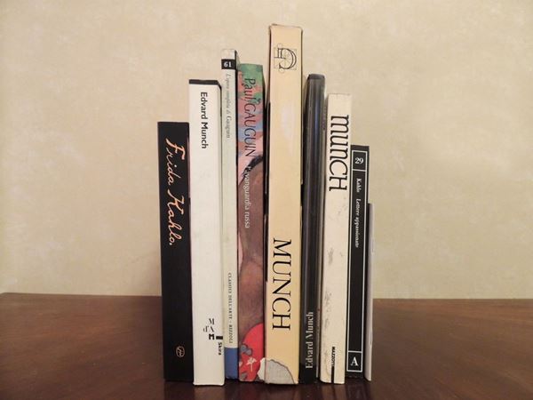 Eight Books on Frida Kahlo, Edvard Munch and Paul Gauguin  - Auction Laura Tansini's Art Library - Maison Bibelot - Casa d'Aste Firenze - Milano