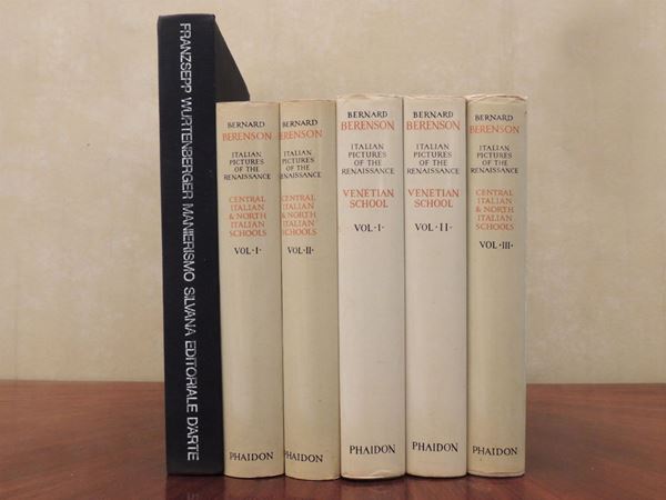 Six Books on Renaissance  - Auction Laura Tansini's Art Library - Maison Bibelot - Casa d'Aste Firenze - Milano