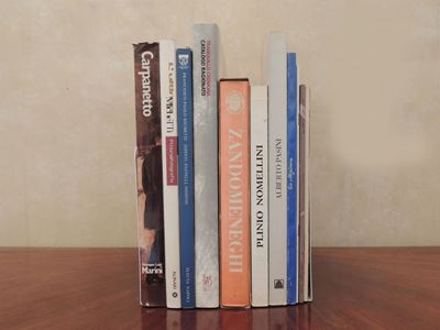 Dieci Libri su Artisti Dell'ottocento: Michetti, Nomellini, Zandomeneghi, Mariani e Altri