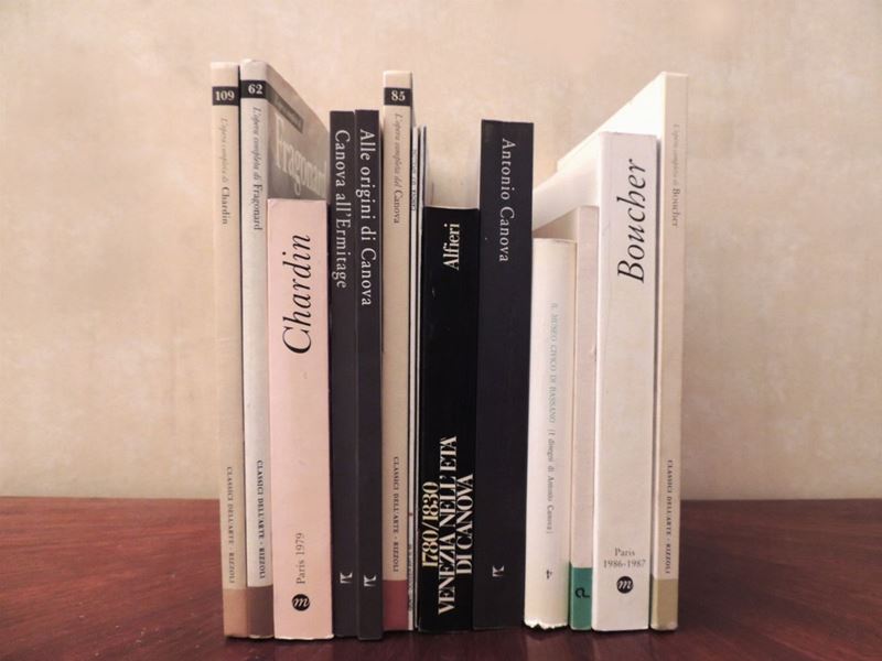Dodici Libri su Artisti del XVIII/XIX Secolo: Chardin, Boucher e Canova