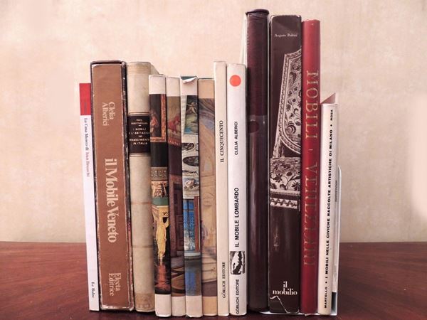 Thirteen Books on Furniture  - Auction Laura Tansini's Art Library - Maison Bibelot - Casa d'Aste Firenze - Milano