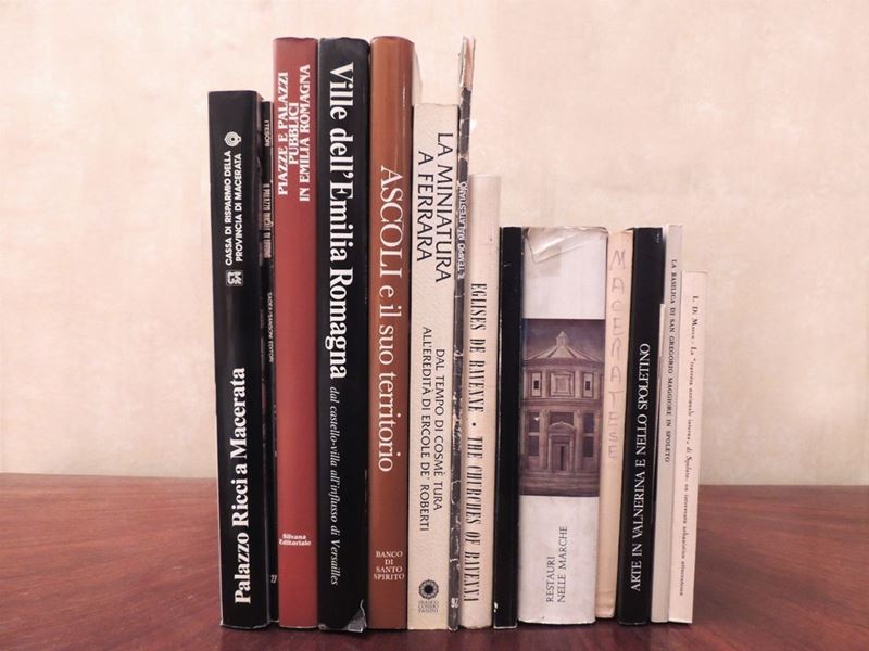Quattordici Libri D'arte nelle Marche e in Emilia Romagna