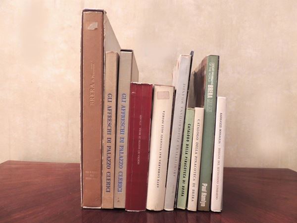 Dieci libri sull'arte lombarda  - Asta La Biblioteca d'arte di Laura Tansini - Maison Bibelot - Casa d'Aste Firenze - Milano