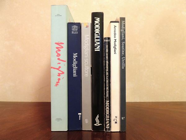 Seven Art Books on Modigliani  - Auction Laura Tansini's Art Library - Maison Bibelot - Casa d'Aste Firenze - Milano