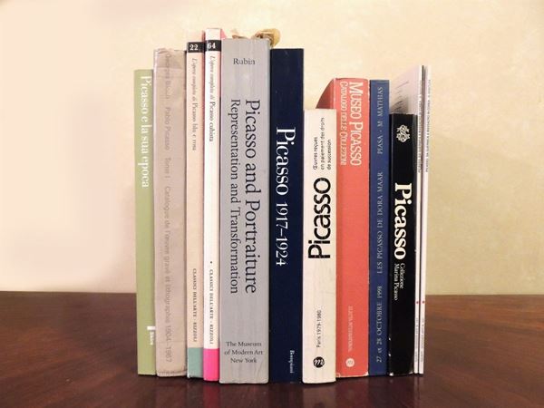 Dieci libri su Picasso  - Asta La Biblioteca d'arte di Laura Tansini - Maison Bibelot - Casa d'Aste Firenze - Milano