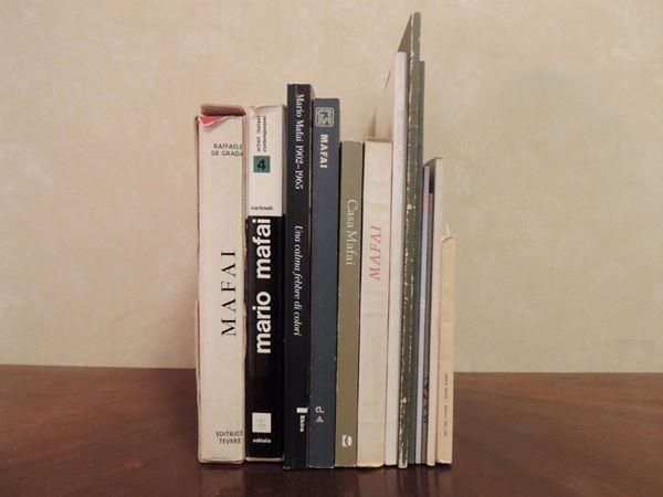 Tredici libri d'arte su Mario Mafai  - Asta La Biblioteca d'arte di Laura Tansini - Maison Bibelot - Casa d'Aste Firenze - Milano