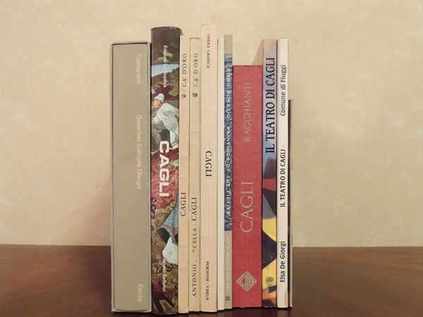 Ten Art Books on Capogrossi, Cagli and Dorazio