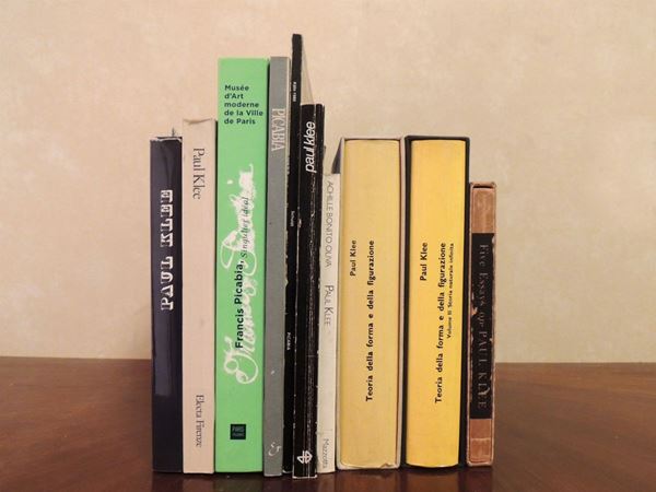 Ten Art Books on Klee and Picabia  - Auction Laura Tansini's Art Library - Maison Bibelot - Casa d'Aste Firenze - Milano