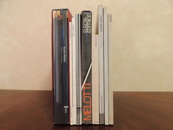 Dieci libri d'arte su Fausto Melotti  - Asta La Biblioteca d'arte di Laura Tansini - Maison Bibelot - Casa d'Aste Firenze - Milano