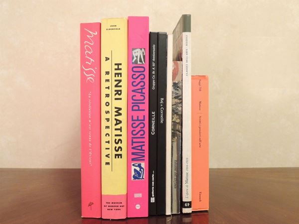 Nove libri d'arte su Matisse, Picasso e Corneille  - Asta La Biblioteca d'arte di Laura Tansini - Maison Bibelot - Casa d'Aste Firenze - Milano