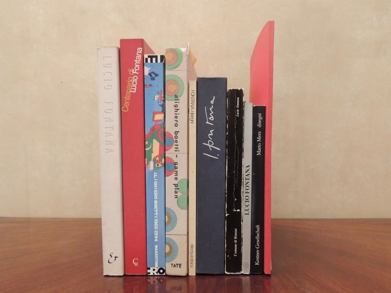 Dieci Libri su Artisti Contemporanei: Lucio Fontana e Alighiero Boetti