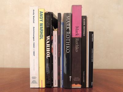 Undici Libri D'arte su Andy Warhol e Mark Rothko