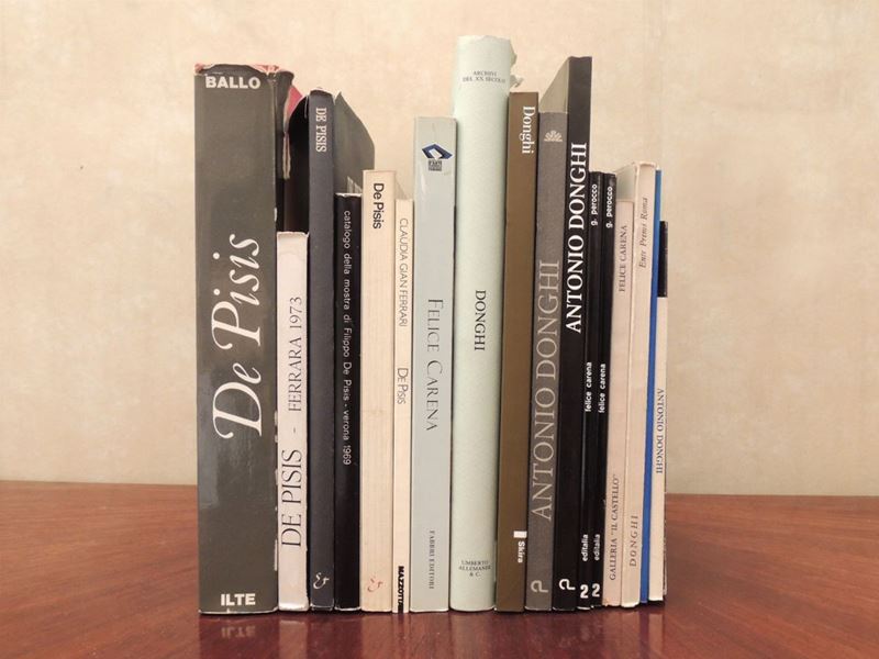Sedici Libri su Artisti Italiani del Novecento: Carena, Donghi e De Pisis
