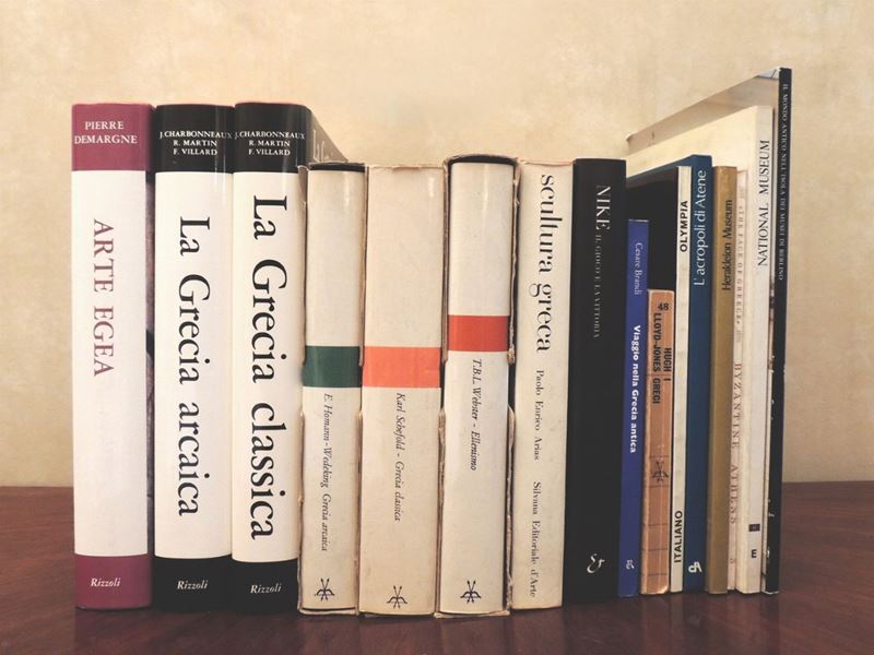 Sedici Libri Sull'arte Dell'antica Grecia
