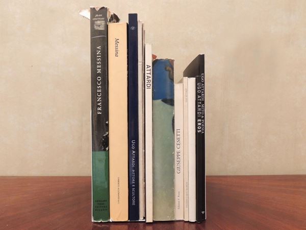 Eleven Books on Twentieth Century Italian Artists: Messina, Attardi and Cesetti  - Auction Laura Tansini's Art Library - Maison Bibelot - Casa d'Aste Firenze - Milano