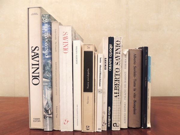Quindici libri d'arte su Alberto Savinio
