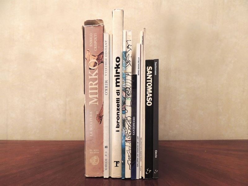 Dieci Libri D'arte su Mirko, Santomaso e Matta