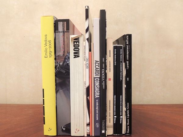 Sixteen Art Books on Vedova and Accardi  - Auction Laura Tansini's Art Library - Maison Bibelot - Casa d'Aste Firenze - Milano