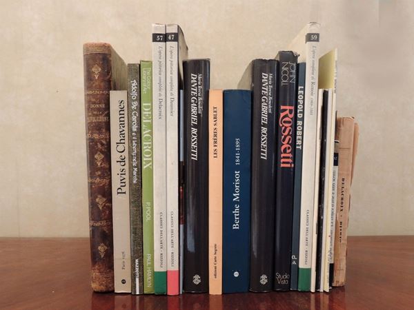 Diciannove libri sull'arte del XIX secolo  - Asta La Biblioteca d'arte di Laura Tansini - Maison Bibelot - Casa d'Aste Firenze - Milano