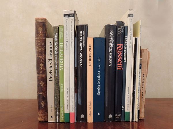Nineteen Books on Nineteenth Century Art  - Auction Laura Tansini's Art Library - Maison Bibelot - Casa d'Aste Firenze - Milano