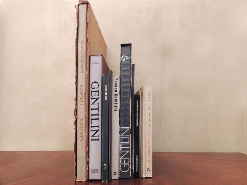 Nove Libri D'arte su Franco Gentilini