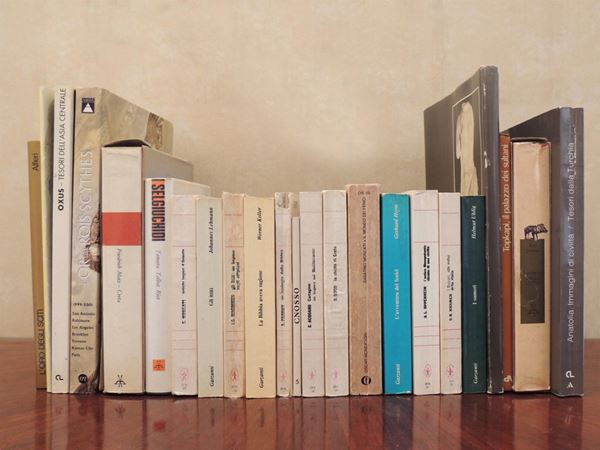 Ventidue libri sull'arte antica  - Asta La Biblioteca d'arte di Laura Tansini - Maison Bibelot - Casa d'Aste Firenze - Milano