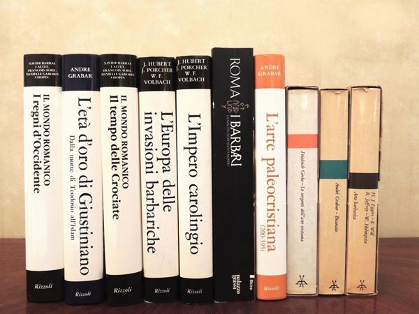 Dieci libri sull'arte antica  - Asta La Biblioteca d'arte di Laura Tansini - Maison Bibelot - Casa d'Aste Firenze - Milano