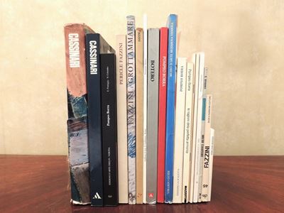 Diciassette Libri su Artisti Contemporanei: Cassinari, Borra, Fazzini, Botero e Altri