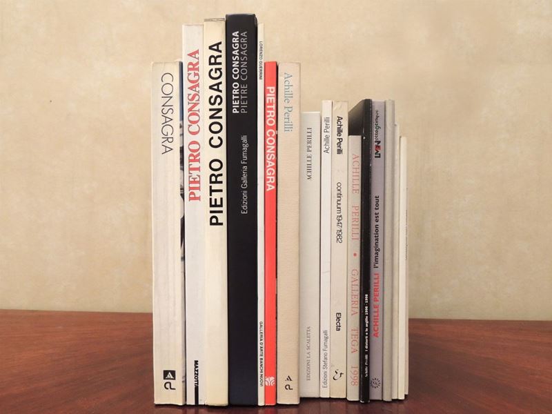 Sedici Libri D'arte su Consagra, Guerrini e Perilli