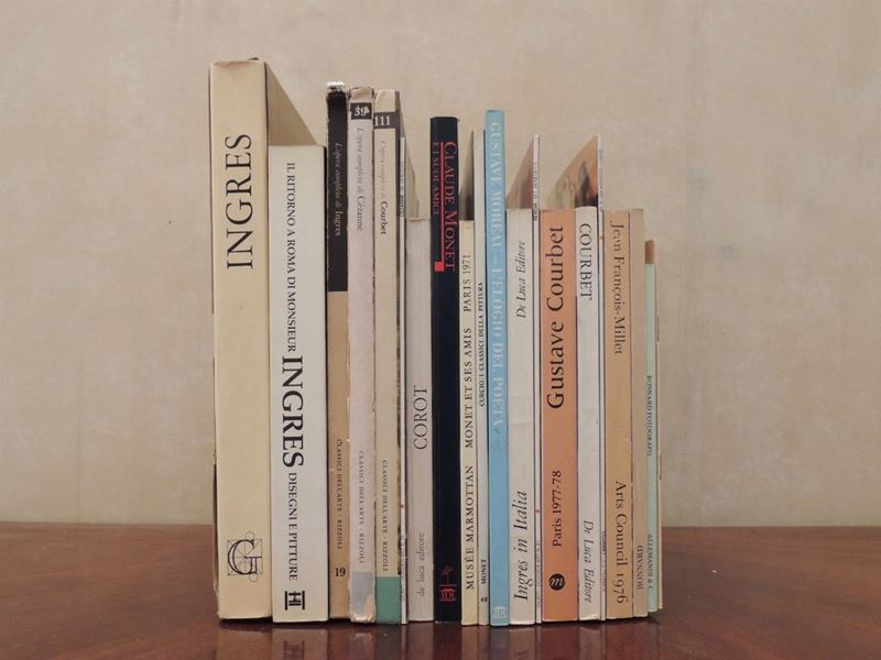 Quindici Libri su Pittori Francesi del XIX Secolo