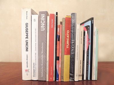 Ventidue Libri D'arte su Giuseppe Uncini e Giulio Turcato
