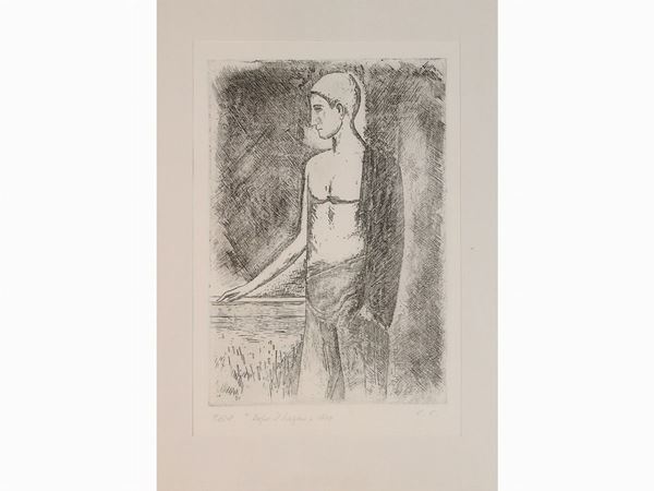 Carlo Carr&#224; - Dopo il bagno 1924