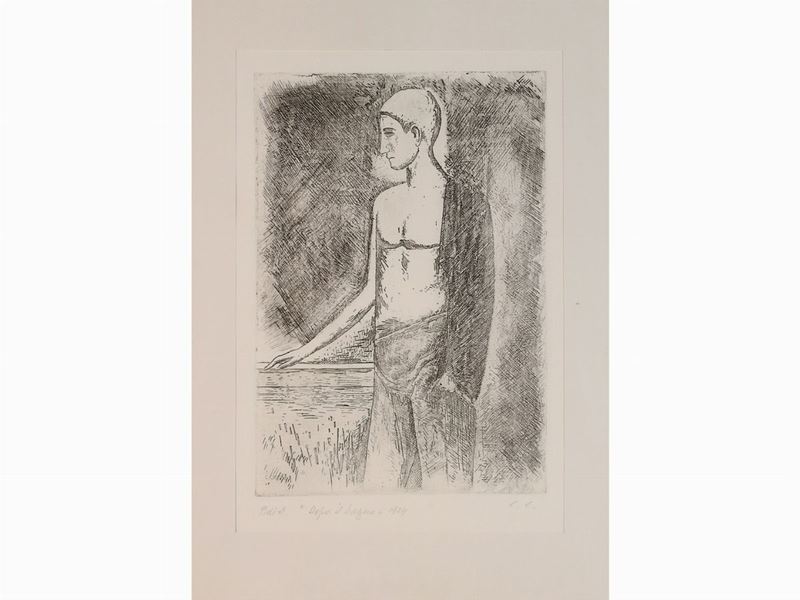 Carlo Carrà - Dopo il Bagno 1924