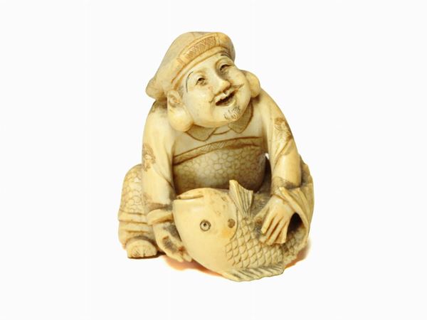 *An Ivory Okimono