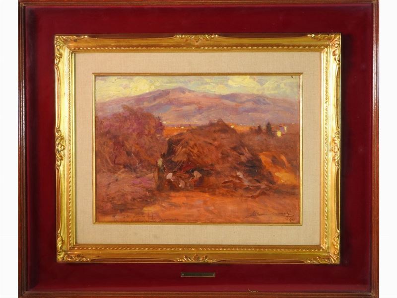 Ludovico Tommasi - Scena Campestre 1911