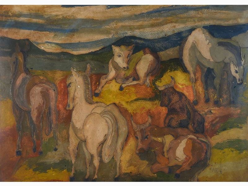 Giuseppe Serafini - Il Pascolo