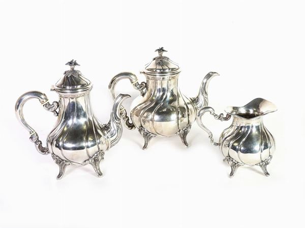 A Silver Tea and Coffee Set