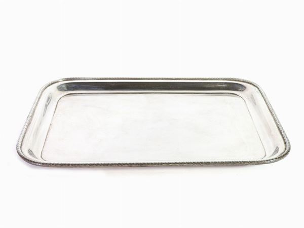 A Silver-plated Tray