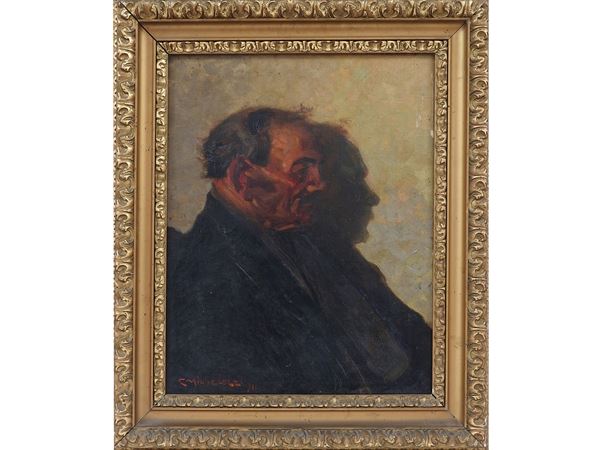Corrado Michelozzi - Portrait of a Man 1911