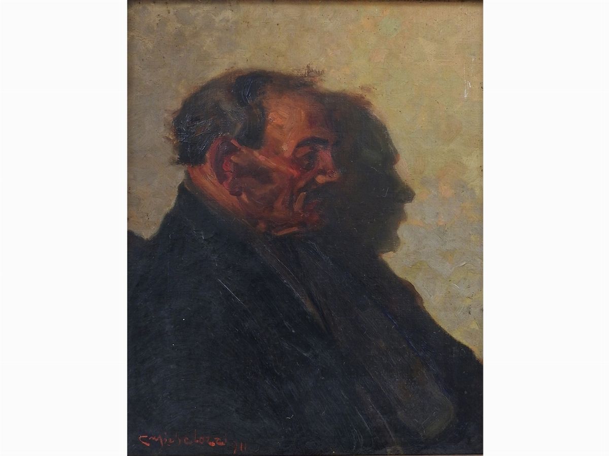 Corrado Michelozzi - Ritratto Maschile 1911