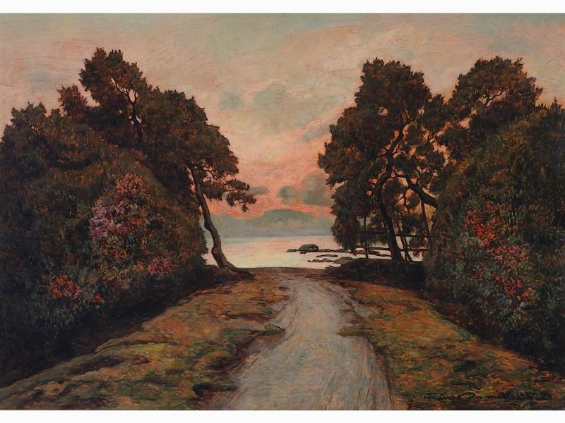 Gino Romiti - Paesaggio Marino 1937