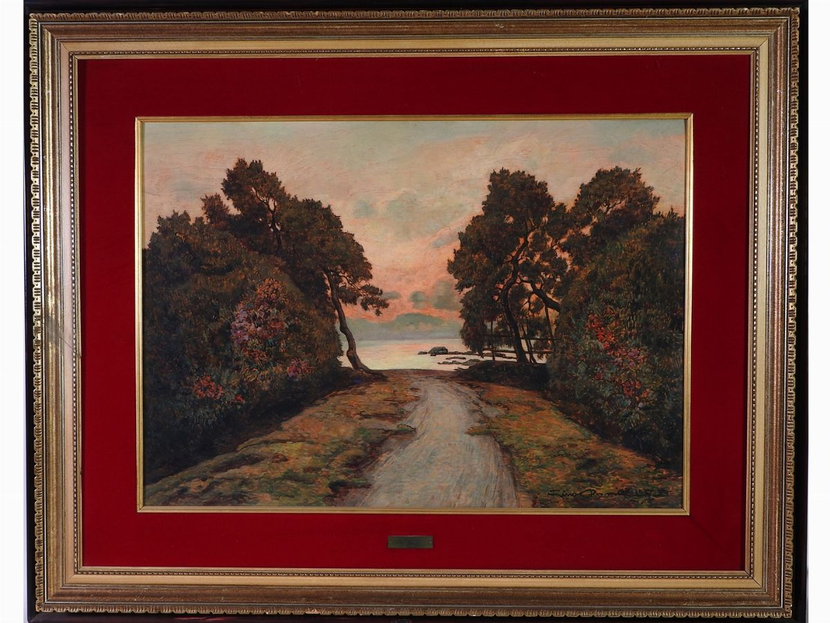 Gino Romiti - Paesaggio Marino 1937