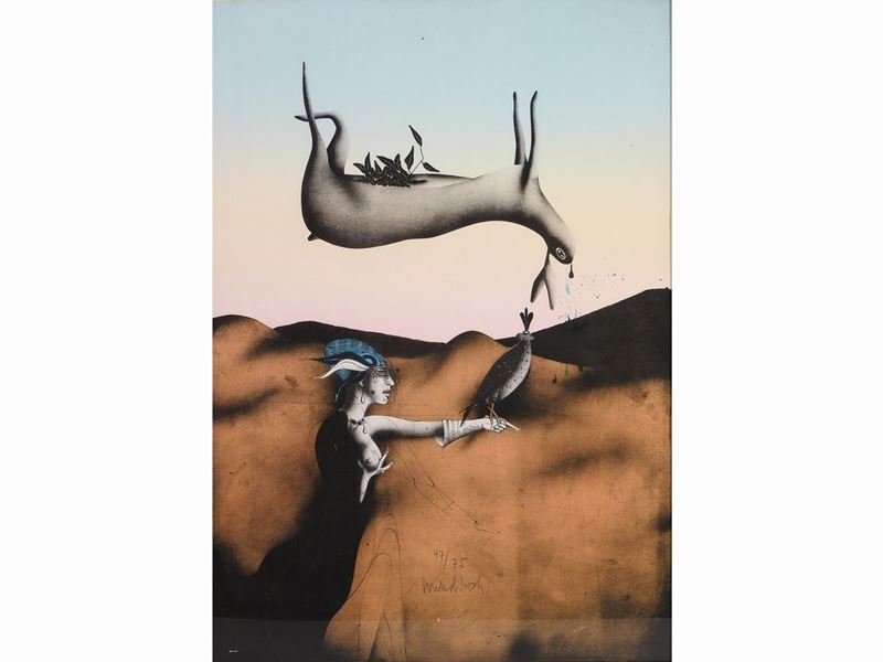 Paul Wunderlich - Composizione