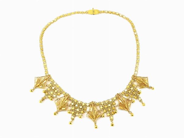 Collana in oro giallo