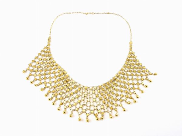Collana in oro giallo