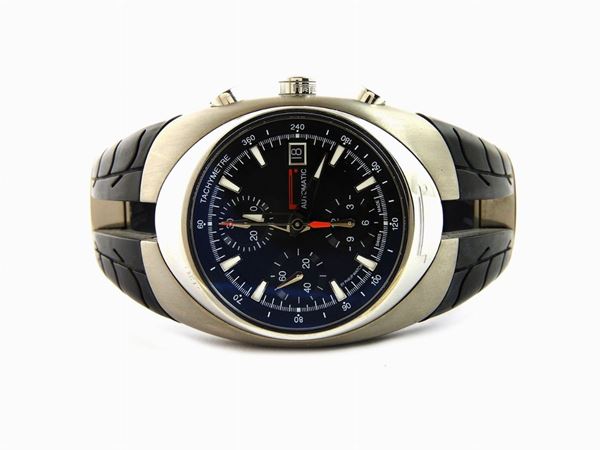 Stainless steel and titanium Pirelli gentlemen wrist chronograph