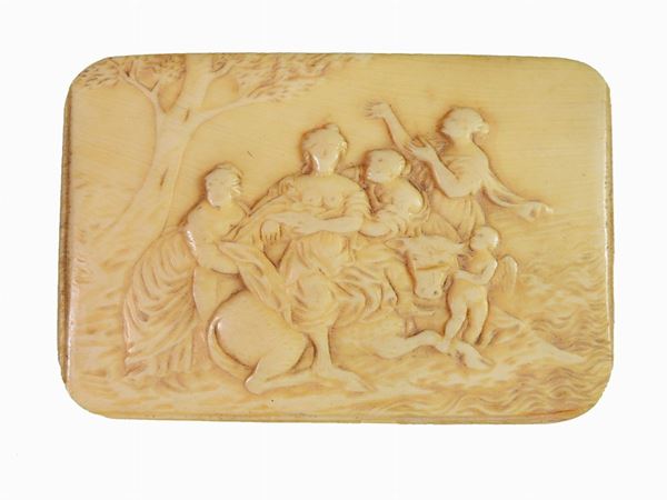 *A Small Ivory Low-relief