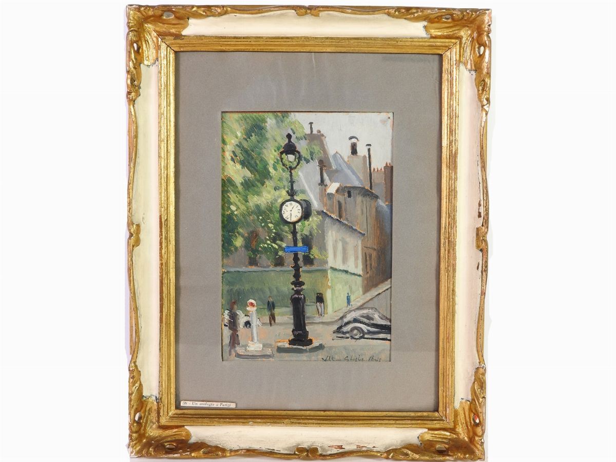 Valentino Ghiglia - Un Orologio a Parigi