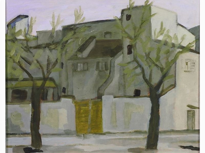 Renzo Grazzini - Scorcio di Paese