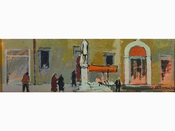 Rodolfo Marma : View of Florence 1969  ((1923-1999))  - Auction Modern and Contemporary Art - III - Maison Bibelot - Casa d'Aste Firenze - Milano